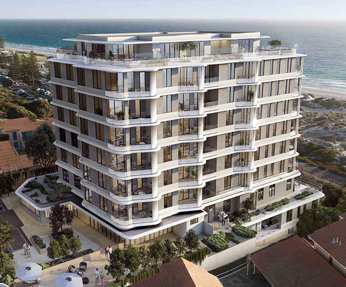 The Beach Shack residences, Scarborough, Australia