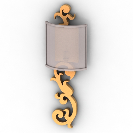 sconce 01 3D Model Preview #bd01932a