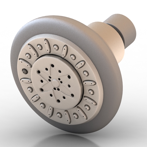 shower tap 3D Model Preview #9cd750a6
