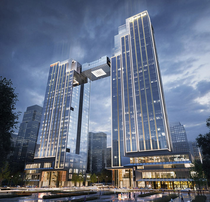 Huabang International Center by 10 Design, Guangzhou, China