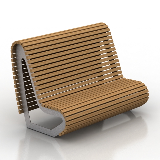 bench 180 3D Model Preview #eb02d739