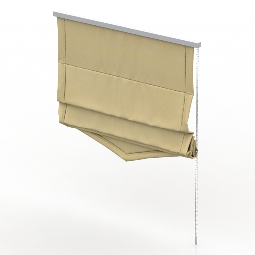Curtain 3D model large preview