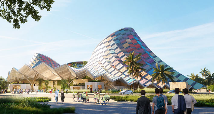 Opera House by Heatherwick Studio, Hainan, China