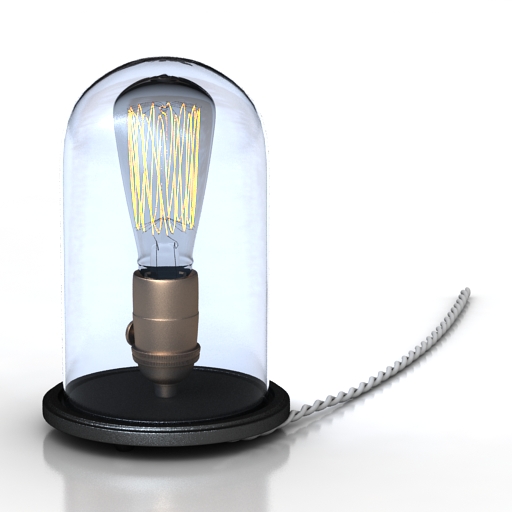 lamp edison 3D Model Preview #423eb35f
