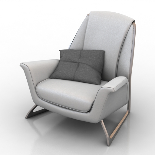Armchair 3D model large preview