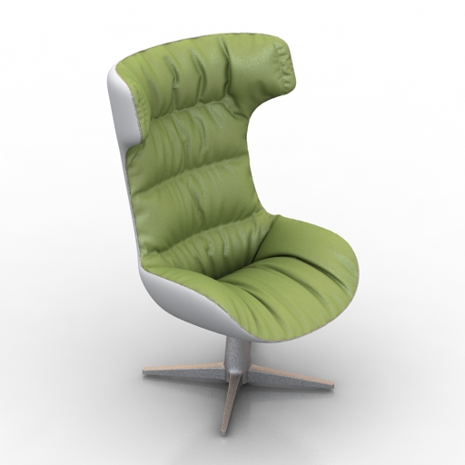 armchair regina 3D Model Preview #7090b68a