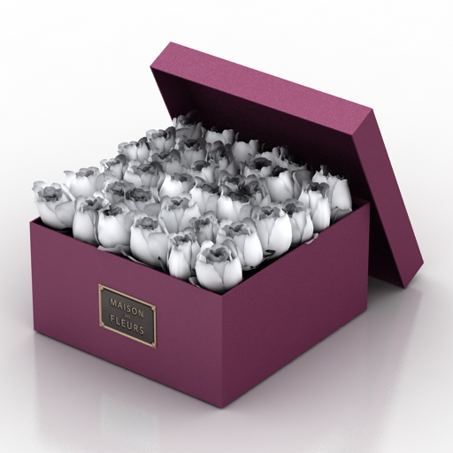 Box 3D model large preview