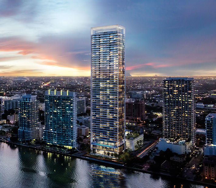 Missoni Baia Tower by Asymptote Architecture, Miami, FL, USA