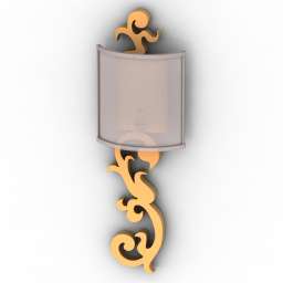 3D Sconce preview