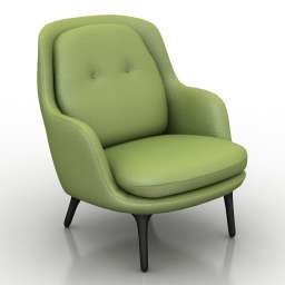 3D Armchair preview