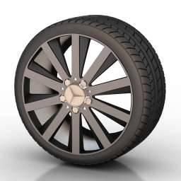 3D Wheel preview