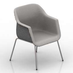 3D Armchair preview