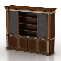 3D Bookcase preview