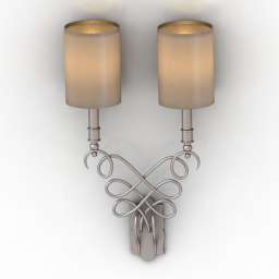 3D Sconce preview