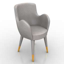 3D Armchair preview