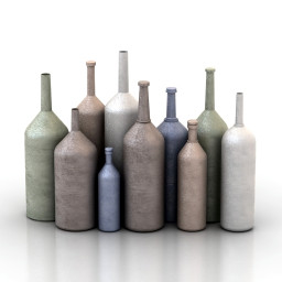 3D Bottles preview