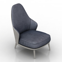 3D Armchair preview