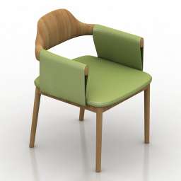 3D Armchair preview