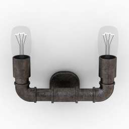 3D Sconce preview