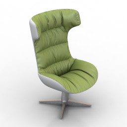 3D Armchair preview