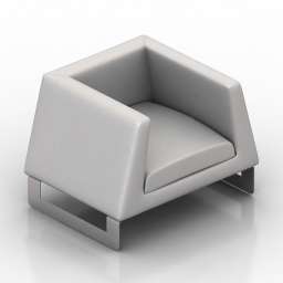 3D Armchair preview