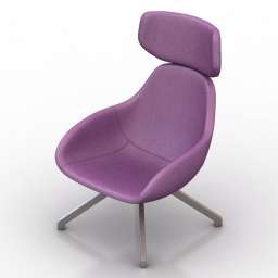 3D Armchair preview
