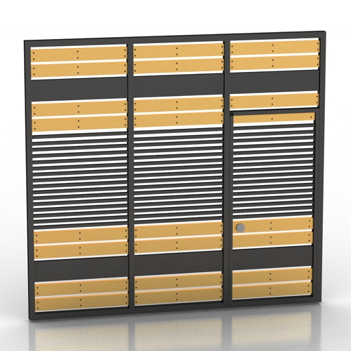 Gate 3D model large preview