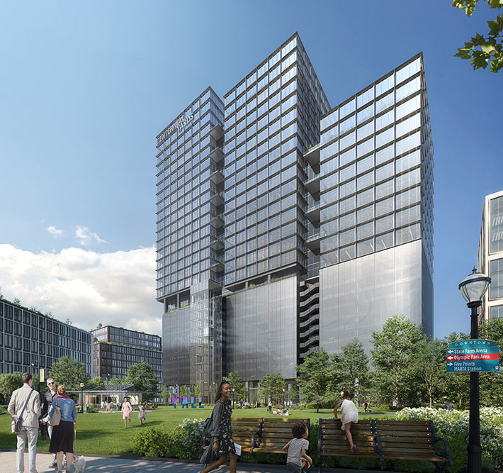 One Centennial Yards by SOM, Atlanta, GA, USA
