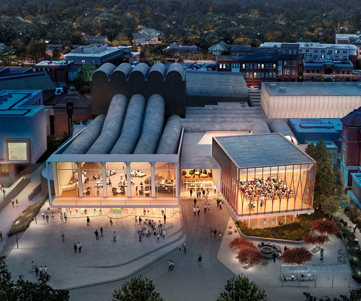 Hopkins Center for the Arts by Snøhetta, Hanover, NH, USA