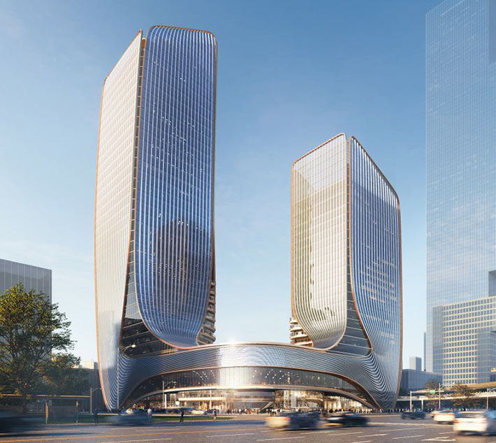 Jing Park by Aedas, Wuhan, China
