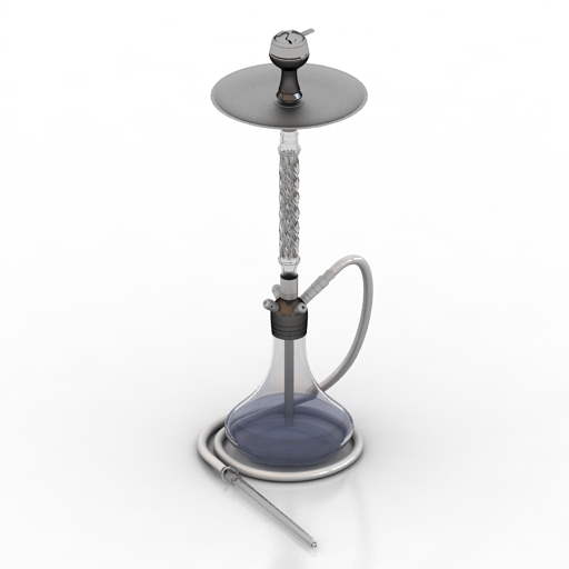 hookah 2 3D Model Preview #7a0d9dea