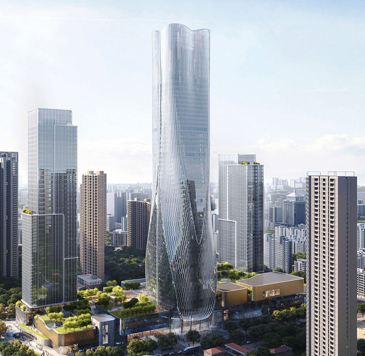 Shimao Riverside Block D2b, Wuhan, China