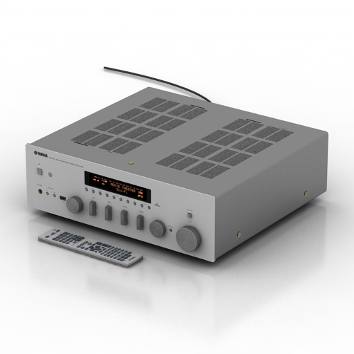 stereo receiver yamaha r-n500 3D Model Preview #a6184a3e