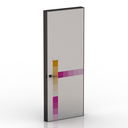 Door 3D model large preview