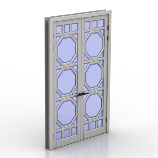 Door 3D model large preview