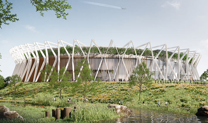 MUCcc Arena by Populous, Munich, Germany