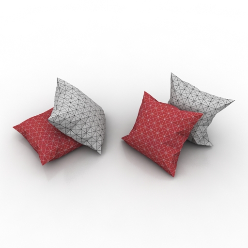 set pillows 3D Model Preview #3ac73bb6