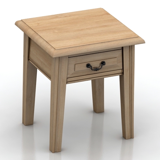 Table 3D model large preview