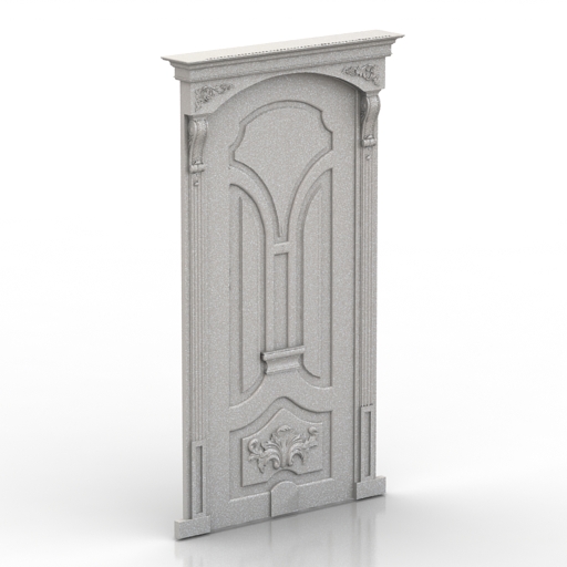 Door 3D model large preview