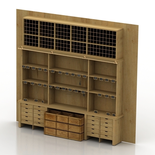 Rack 3D model large preview