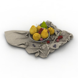 3D Fruit preview