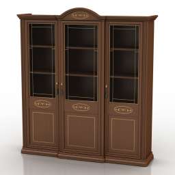 3D Bookcase preview