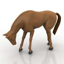 3D Horse preview