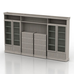 3D Bookcase preview