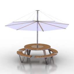 3D Bench preview