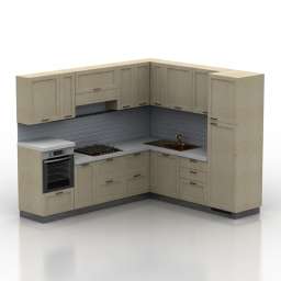 3D Kitchen preview