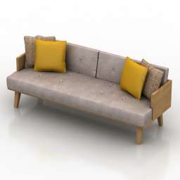 3D Sofa preview