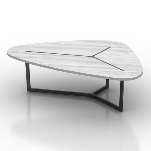 table b&b italia seven table 3D Model Preview #c64e9fb0