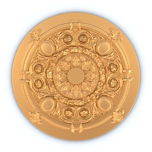 Rosette 3D model large preview