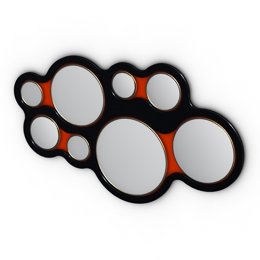 mirrors round 3D Model Preview #a3025125